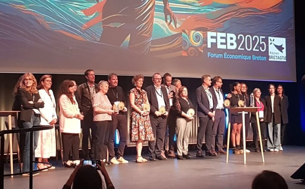 Remise du Prix de la Souveraineté au Forum Économique Breton 2025 à Saint-Malo, Obsam lauréat pour son projet Ostral.